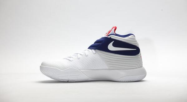 Kyrie 2 sale red white blue